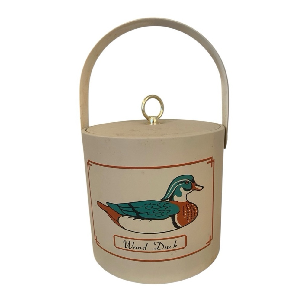 Vintage 1970s “Wood Duck” Ice Bucket